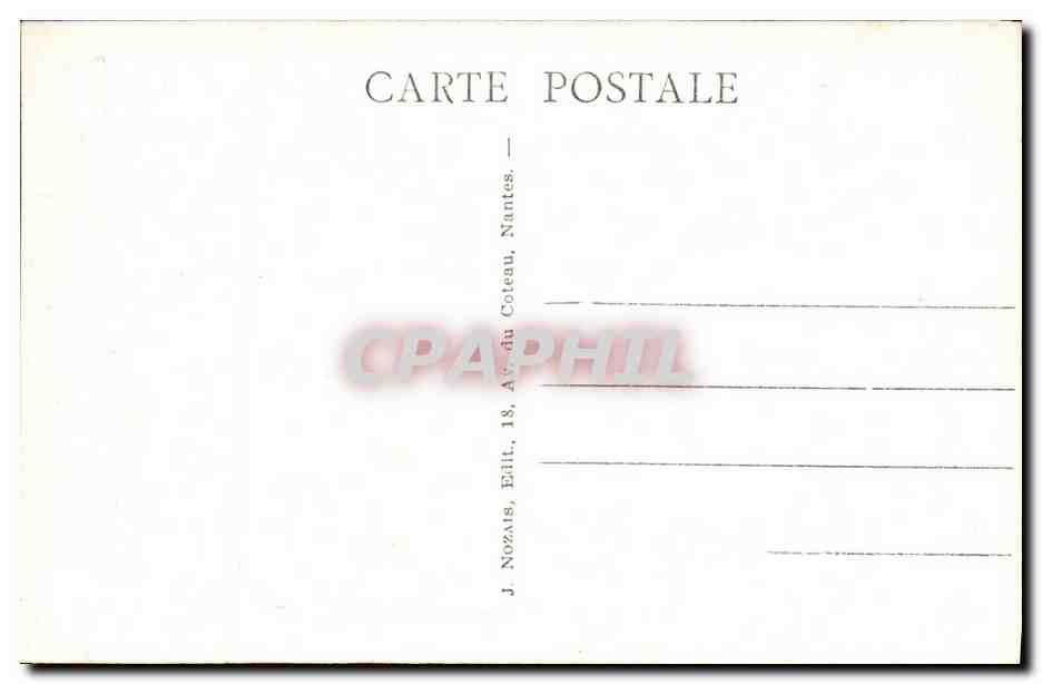 CPA Bateau Marine militaire francaise Croiseur Lamotte Picquet — Verso