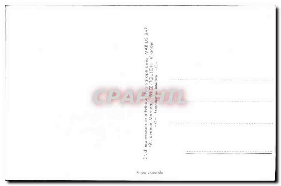 CPSM Bateau Dragueur de mines 6 7 1973 — Verso