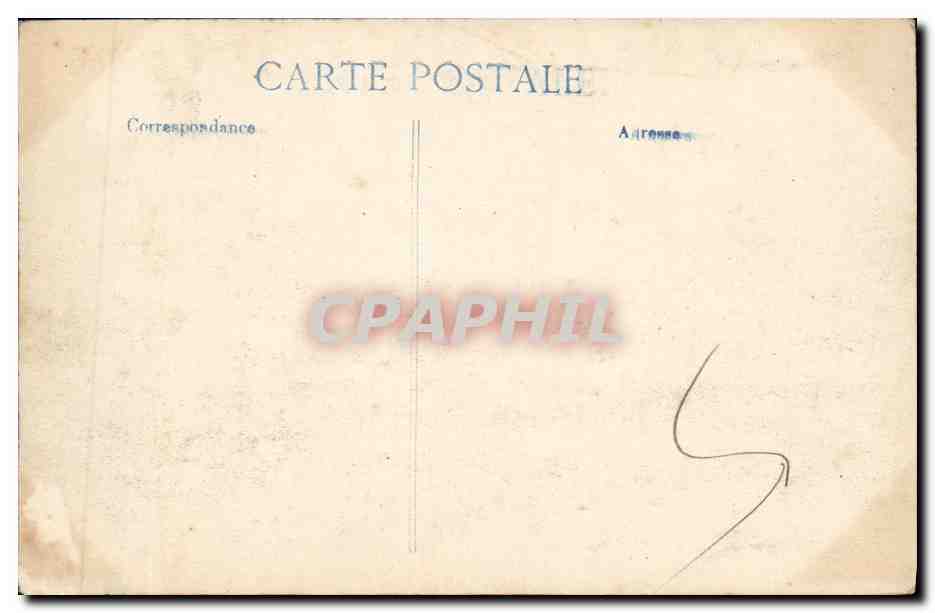 CPA Bateau Le Leon Gambetta Croiseur Cuirasse coule le 26 avril 1915 — Verso