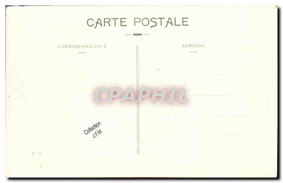 CPA Bateau Catastrophe de la Liberte Toulon Les marins anglais delegues aux obseques — Verso