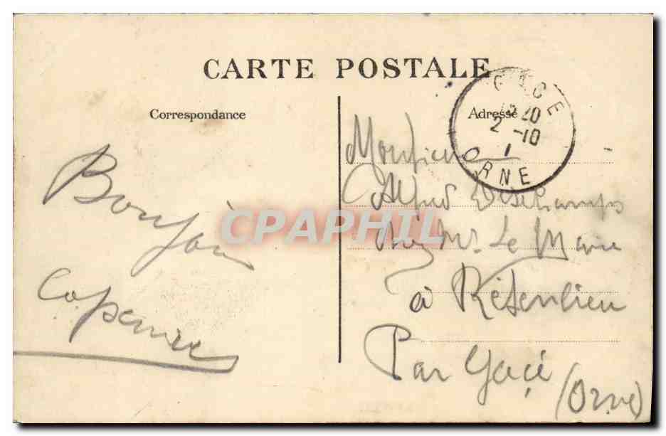 Explosion du cuirassé "Liberté" — Toulon, 25 septembre 1911 — F.F. Paris — Reverso