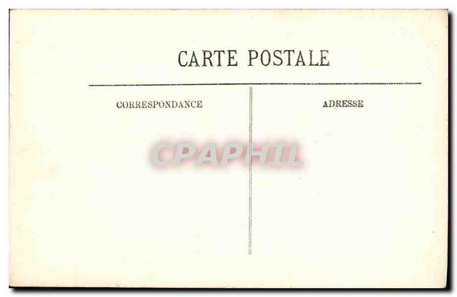 CPA Bateau Catastrophe du Liberte Toulon La Liberte apres l explosion  — Verso