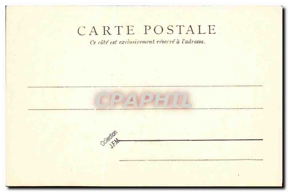 CPA Bateau Cuirasse Formidable — Verso