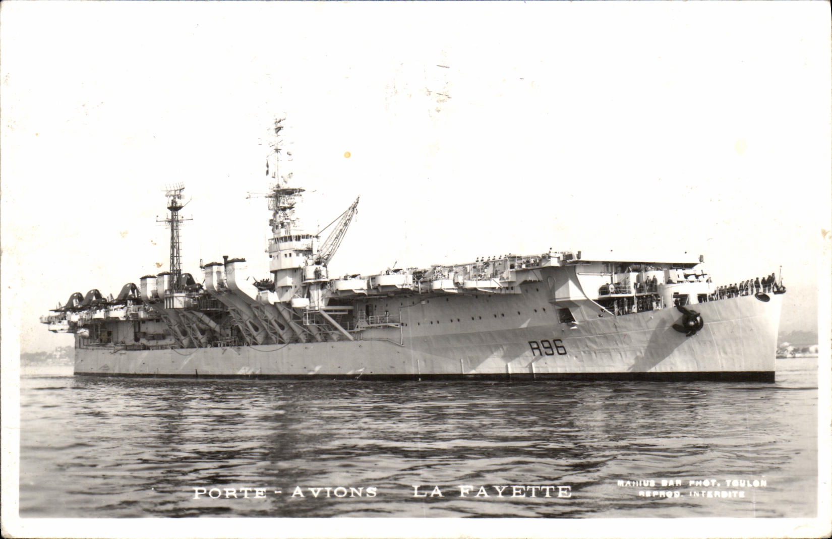 CPM Bateau Porte avions La Fayette