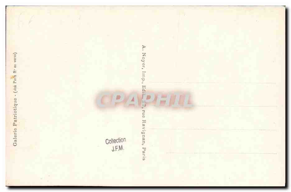 CPA Bateau Combat de la mer du Nord Navire amiral Lion ouvrant la marche Princess Royal Indomptable New Zealand  — Verso