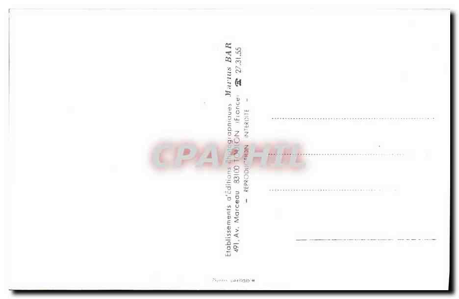 CPM Bateau Liseron Batiment base — Verso