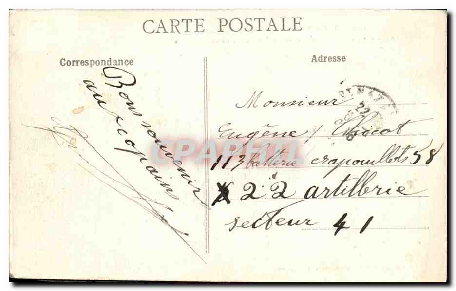 Saint-Nazaire — Chantiers de l'Atlantique — Le Cuirassé Lorraine en achèvement sous la Grue Titan de 150 tonnes — Collection Delaveau-Joublier — Verso