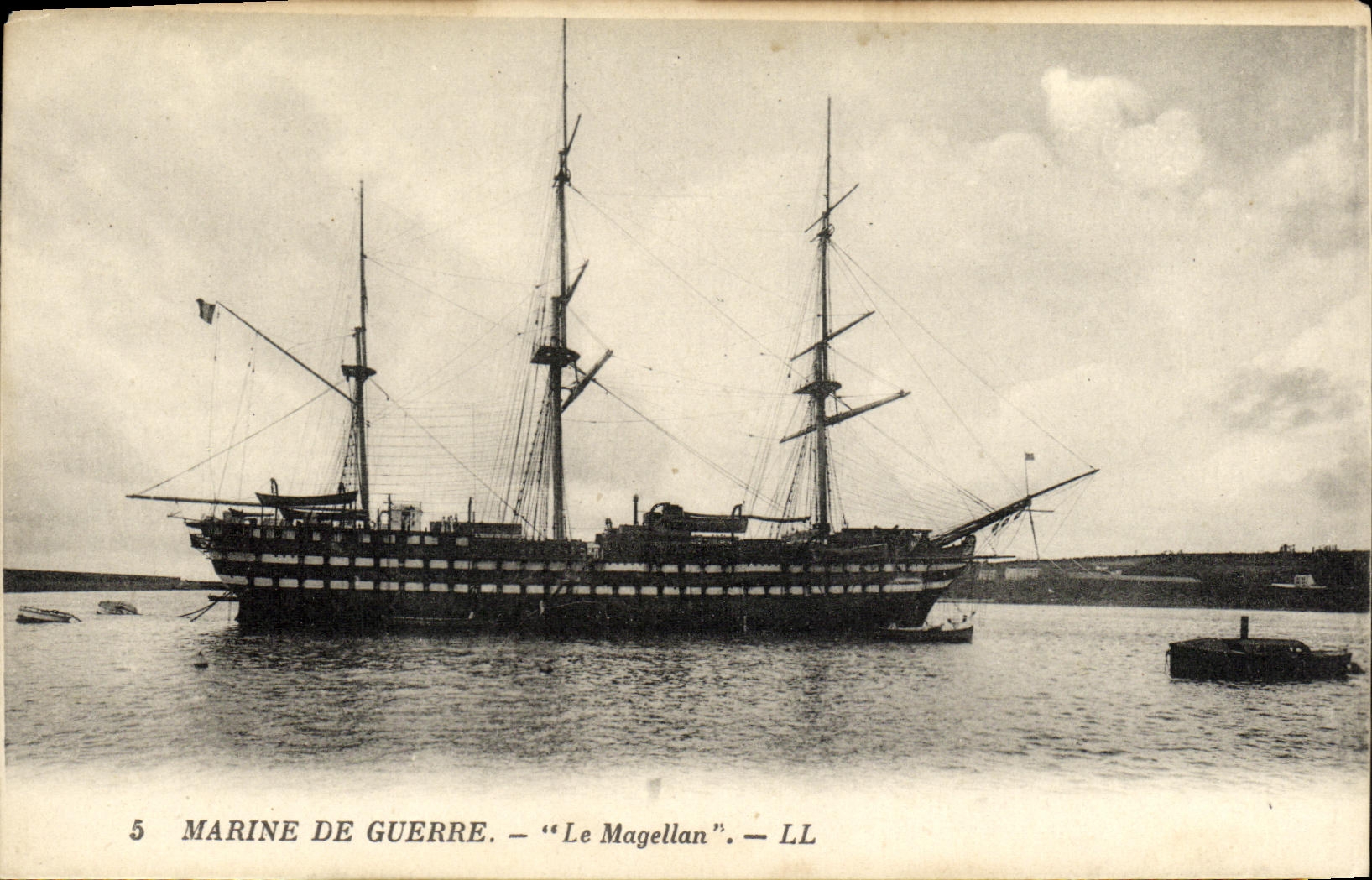 Marine de guerre — Le Magellan — LL - Anverso