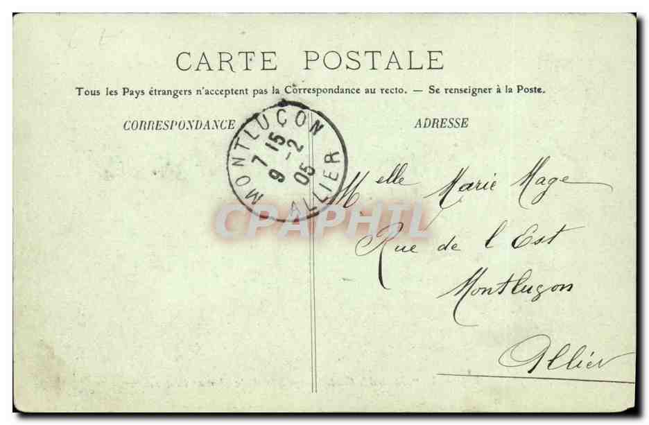 Le 'Mailard', Contre-torpilleur de la Marine Britannique — A. Bougault, n° 418 — Verso