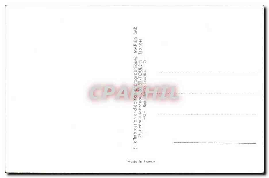 CPM Bateau Mameluk — Verso