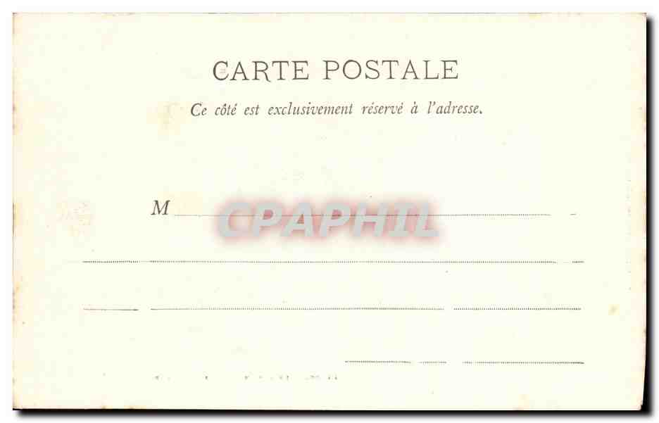 CPA Bateau Exercice de canon a tir rapide a bord du Marceau Cuirasse — Verso
