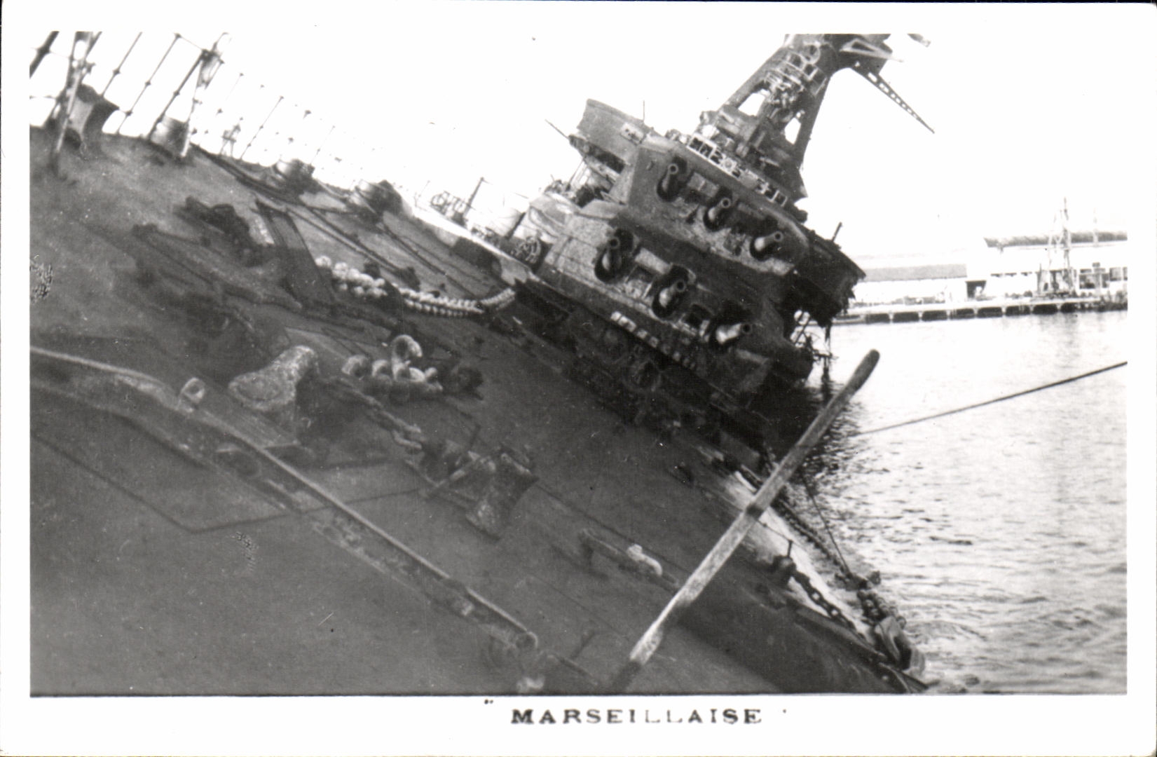 CPM Bateau Marseillaise Croiseur cuirasse