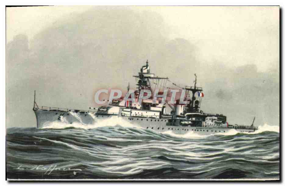 CPA Bateau Haffner Marseillaise