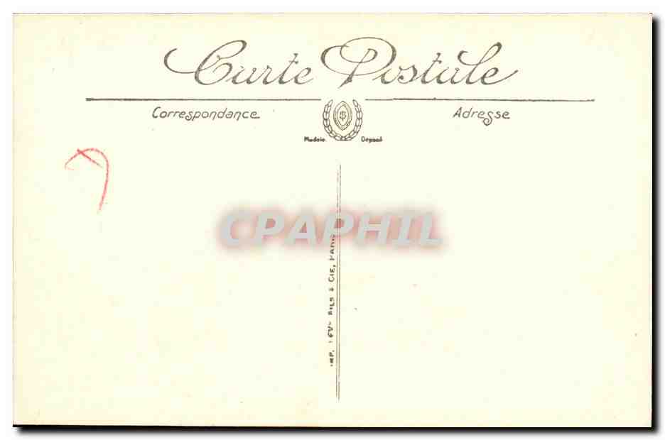 Le *Masséna*, cuirassé d'escadre — Marine de guerre — LL. — n°8 — Verso