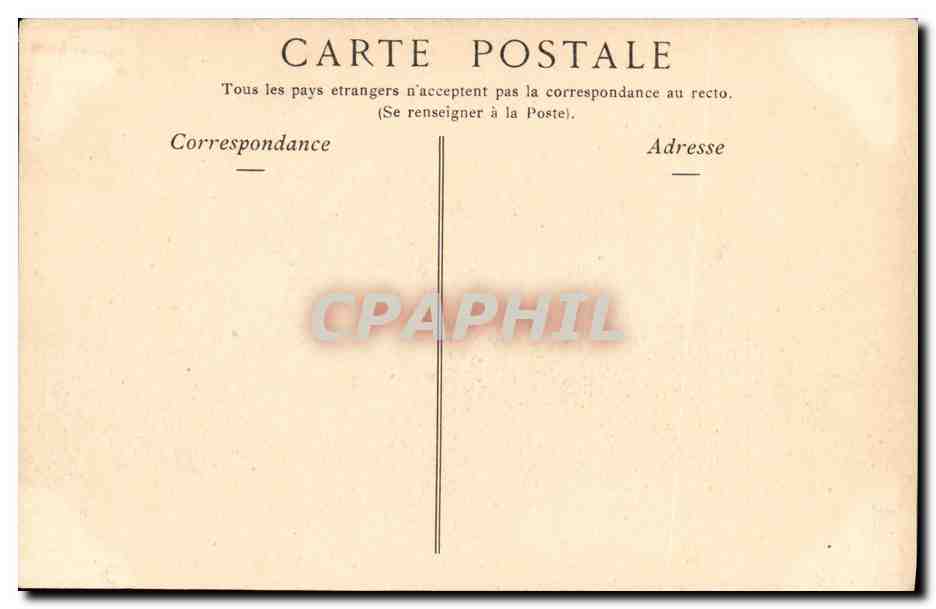 CPA Bateau Cuirasse Massena  — Verso