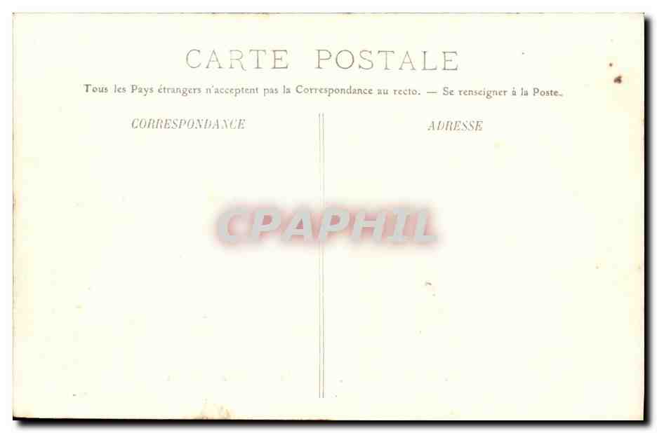 Le Masséna — Cuirassé d'Escadre à Tourelles — Collection P.B. - Cherbourg — Achterkant