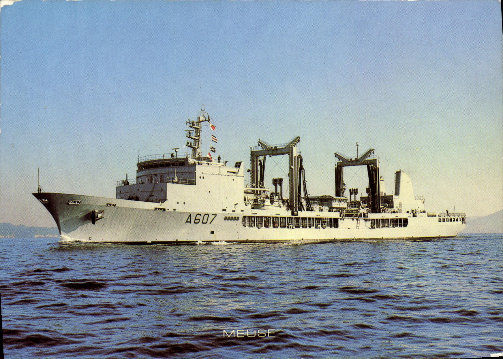 CPM Bateau Meuse Petrolier ravitailleur d escadre 
