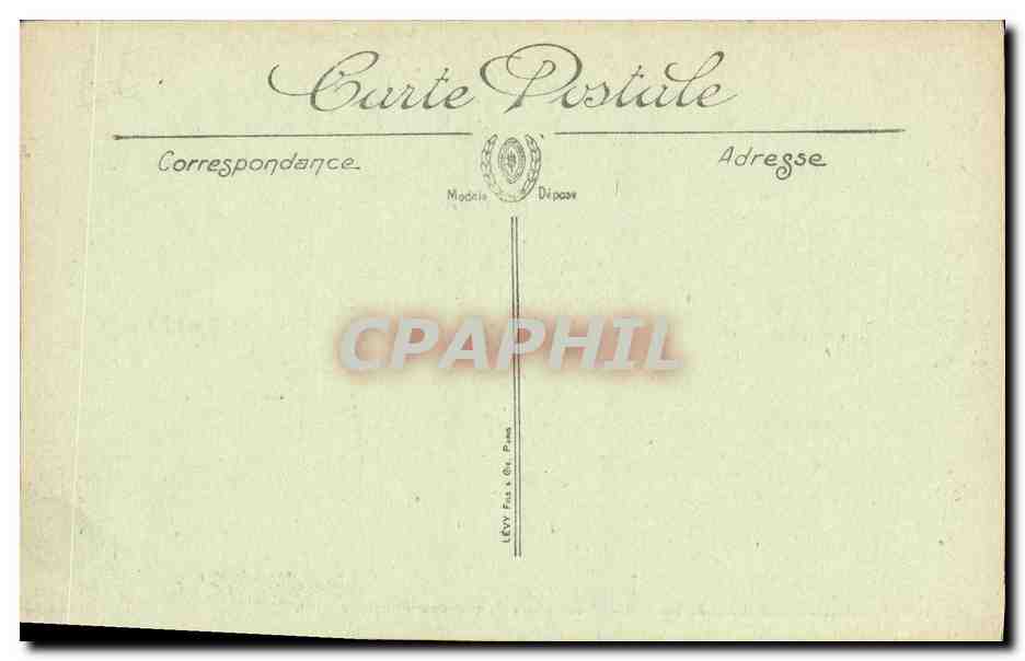 CPA Bateau Le Mirabeau Cuirasse d escadre  — Verso