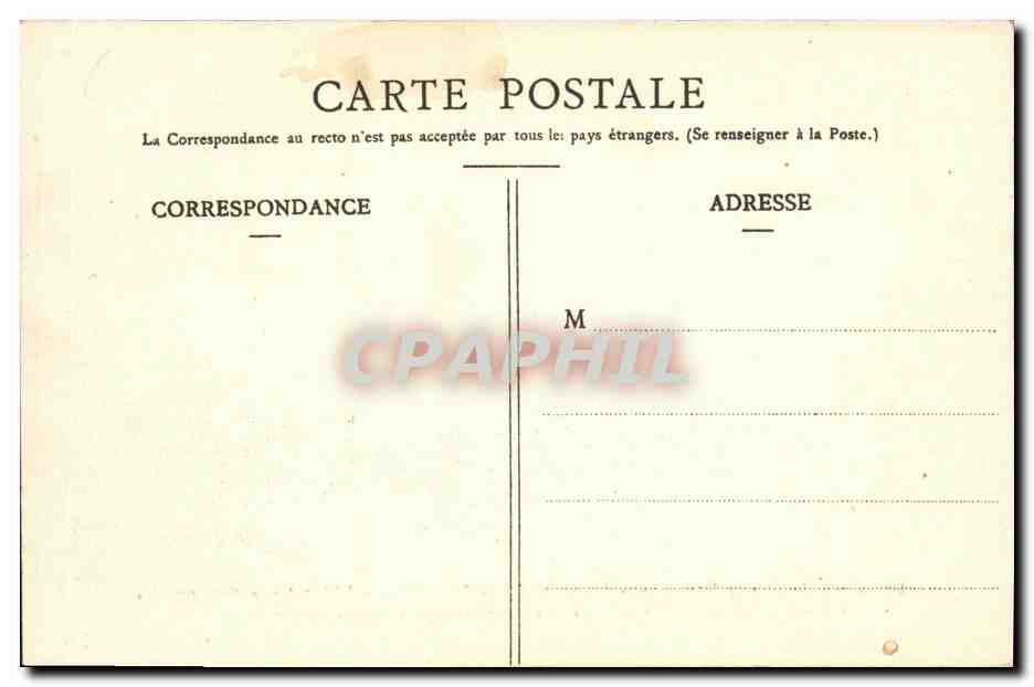 CPA Bateau Mirabeau Danton Vergniaud Voltaire Diderot Condorcet  — Verso