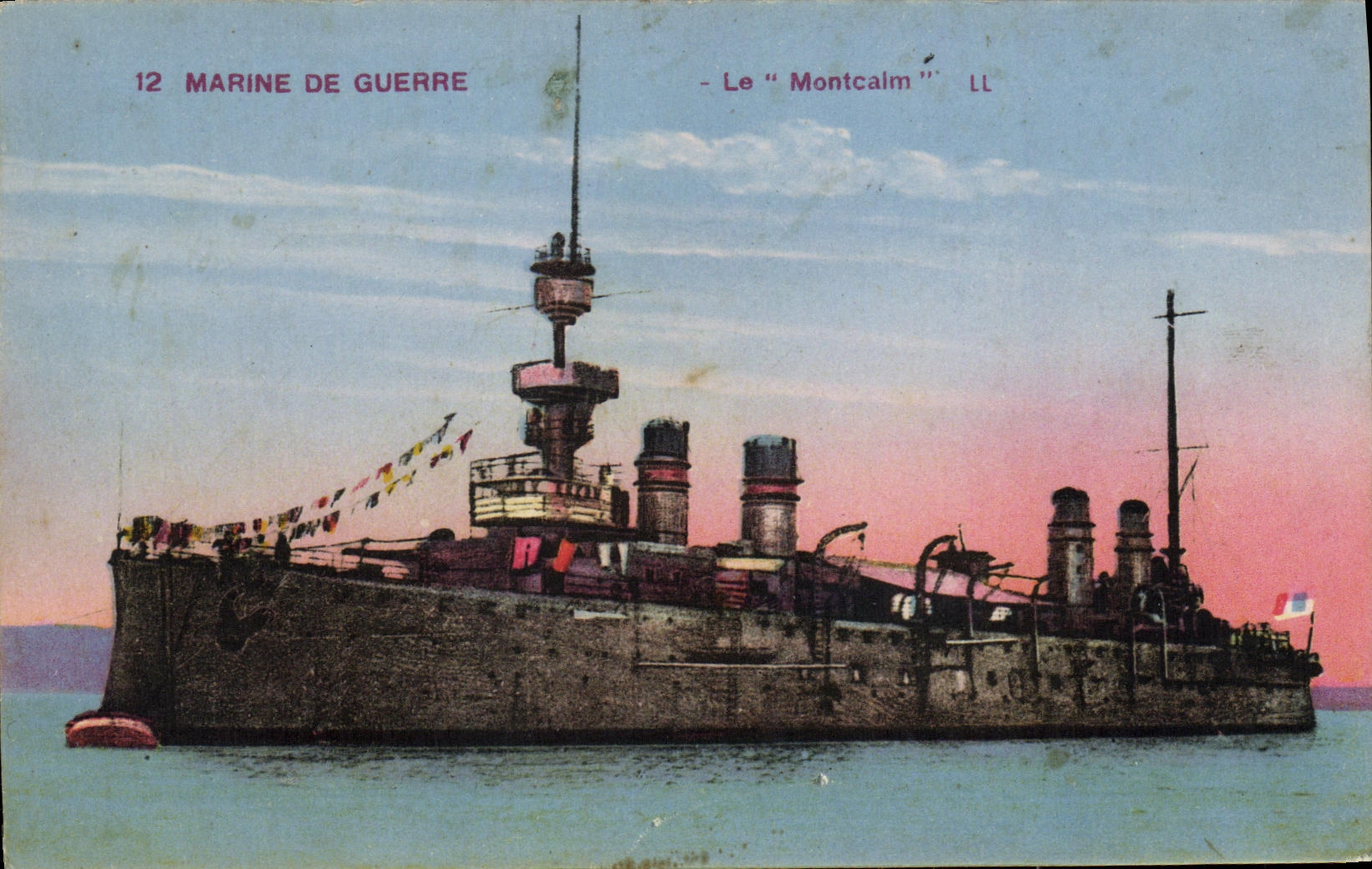CPA Bateau Montcalm 