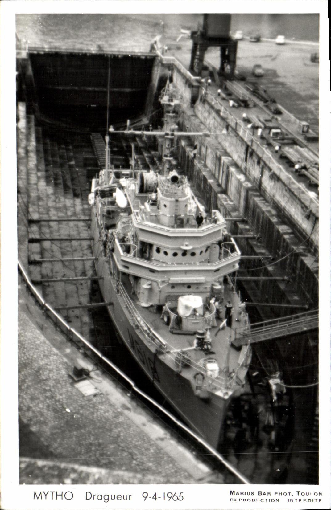 CPM Bateau Mytho Dragueyr 9 4 1965
