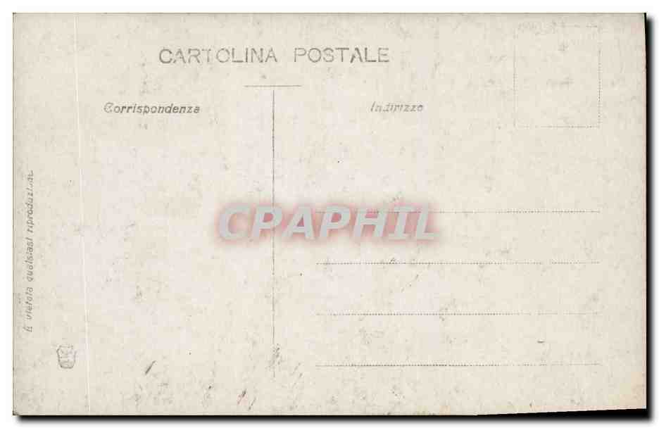 R.N. Napoli — navire de guerre italien — Édition Pucci-Spezia, n° 3355 — Verso