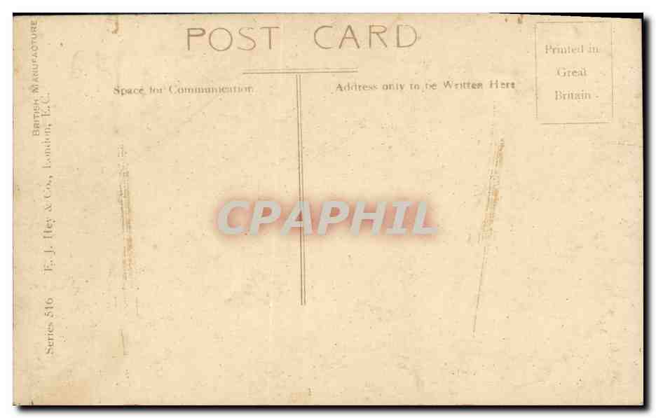 CPA Bateau HMS Orion — Verso