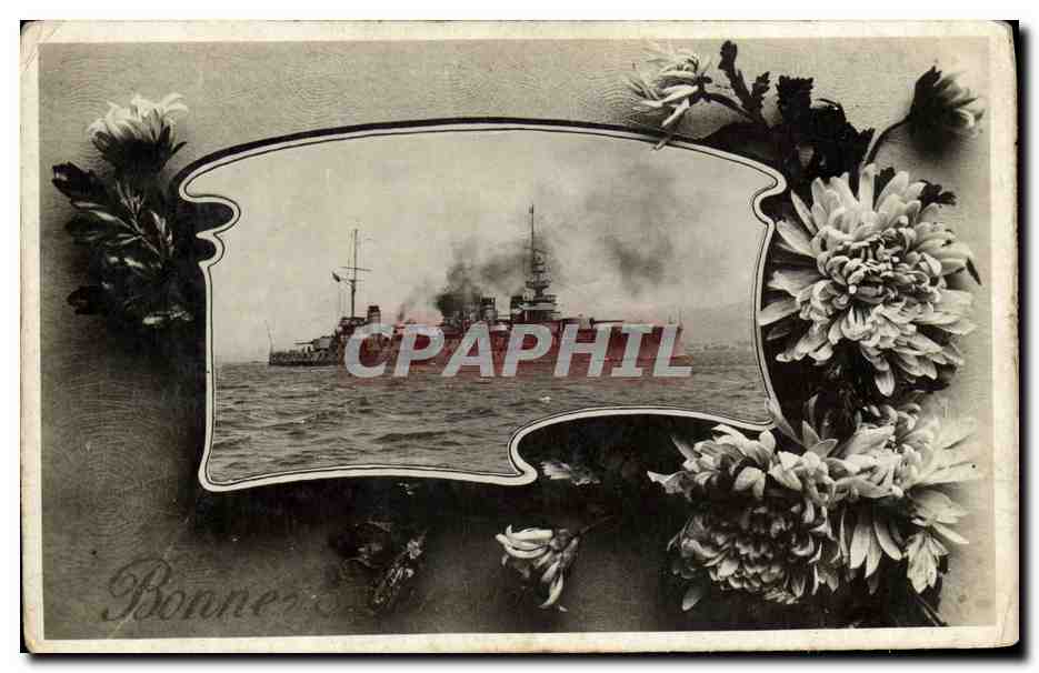 CPA Bateau Navire de guerre