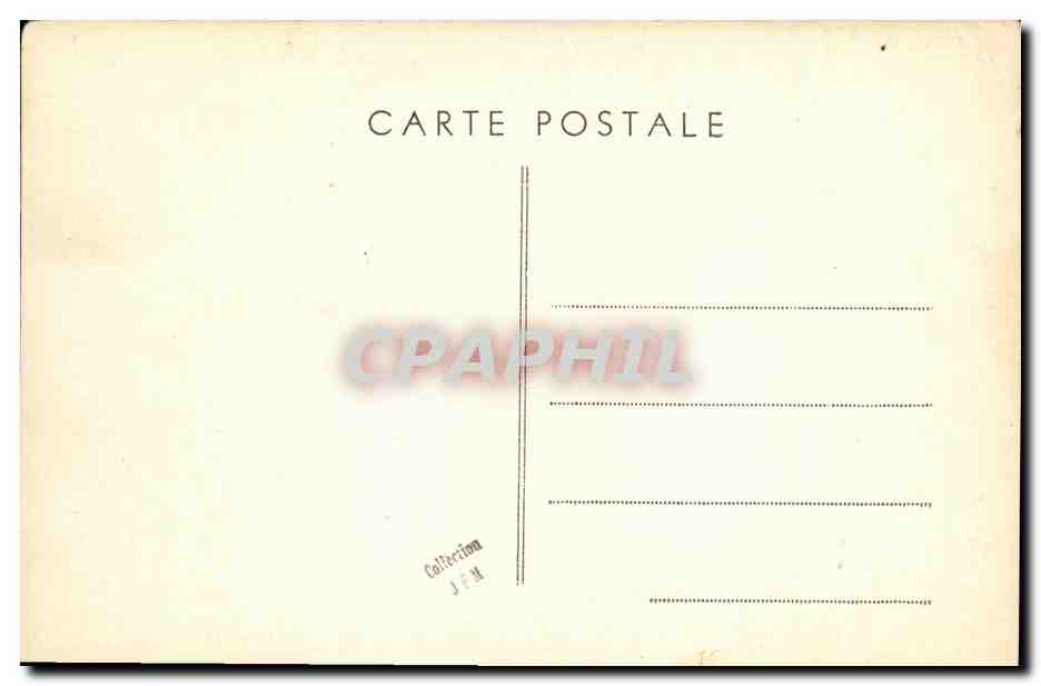 Cuirassé « Paris » — bateau de guerre français — éditeur J & M — Verso