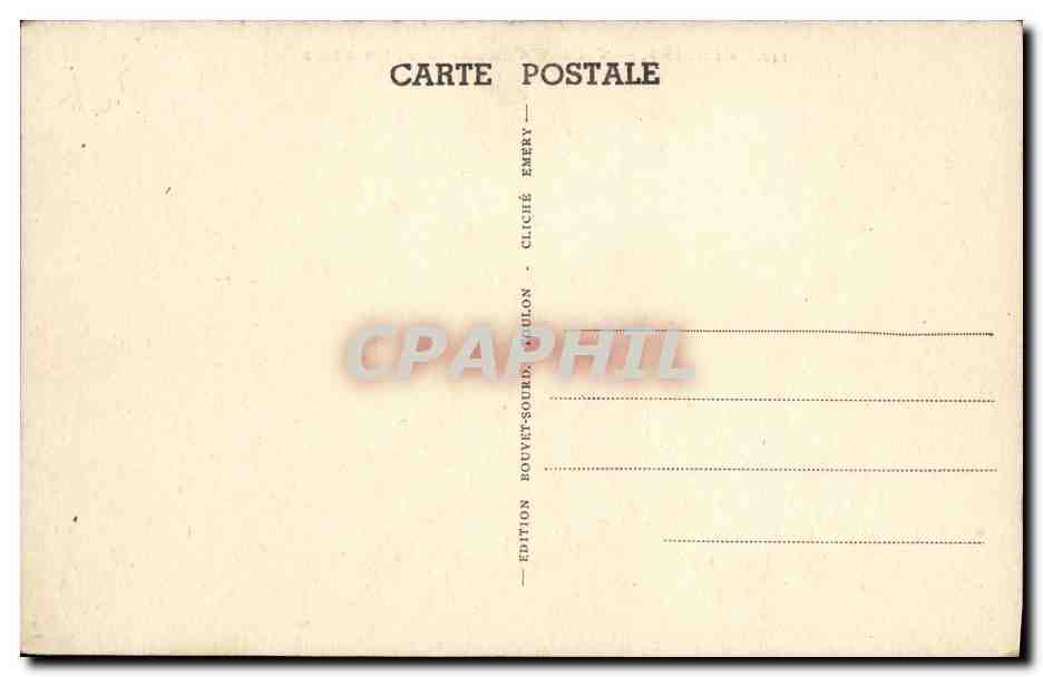 CPA Bateau Guerre Dreadnought Paris — Verso