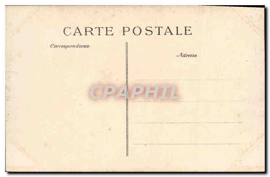 CPA Bateau Guerre Dreadnought Paris Cuirasse d escadre — Verso
