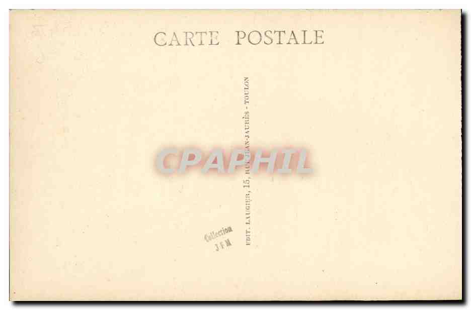 CPA Bateau Guerre La Patrie cuirasse a tourelles — Verso