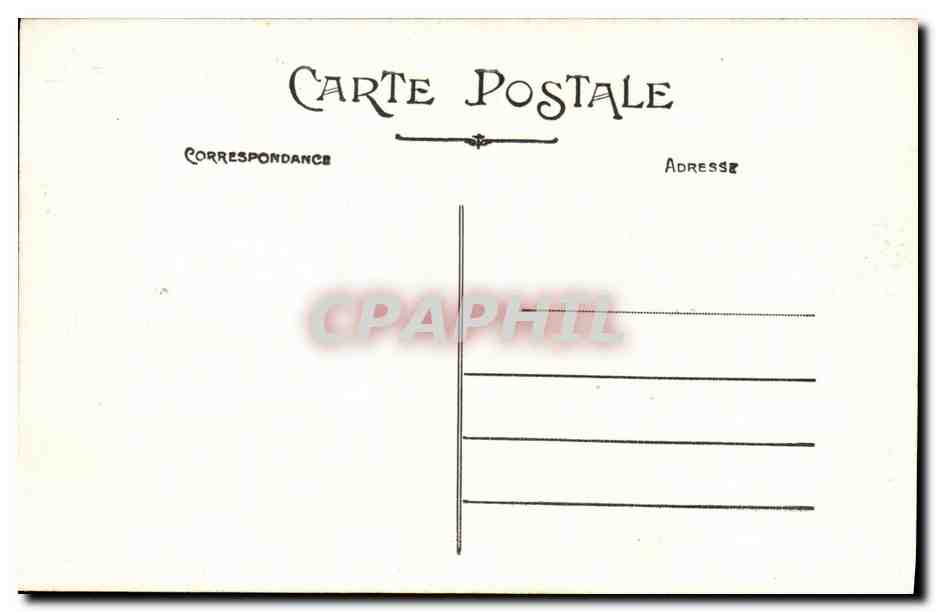 Marina militare francese — Il corazzata "Patrie" — Artaud et Nozais, Nantes — Verso