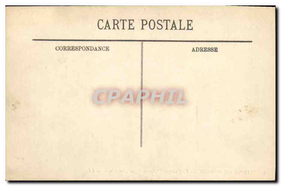 Marine de guerre — Le cuirassé "Patrie" par gros temps — LL. n°54 — Reverso