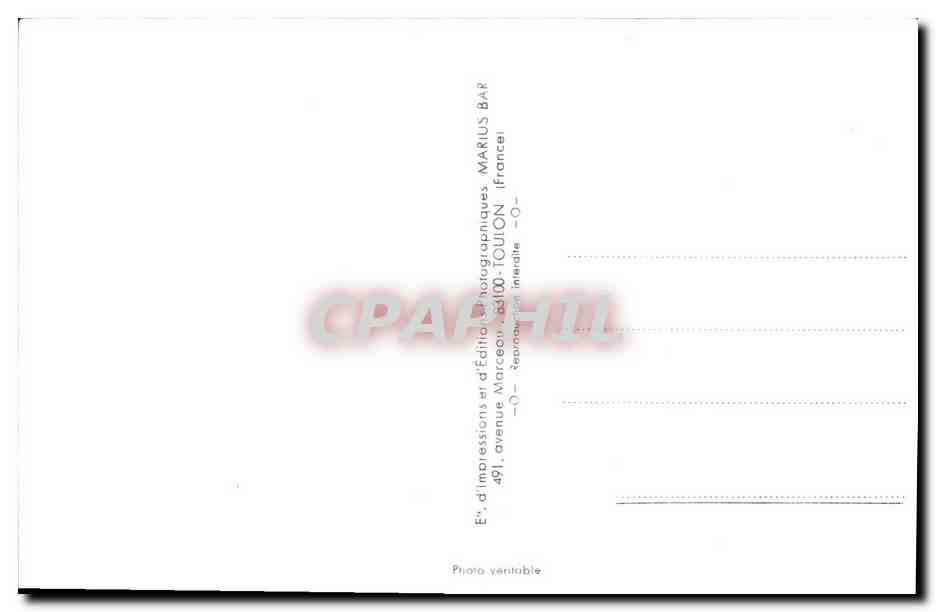 CPM Bateau Guerre Pivoine Dragueur — Verso