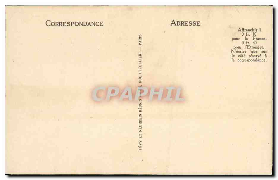 CPA Bateau Guerre Provence Cuirasse — Verso