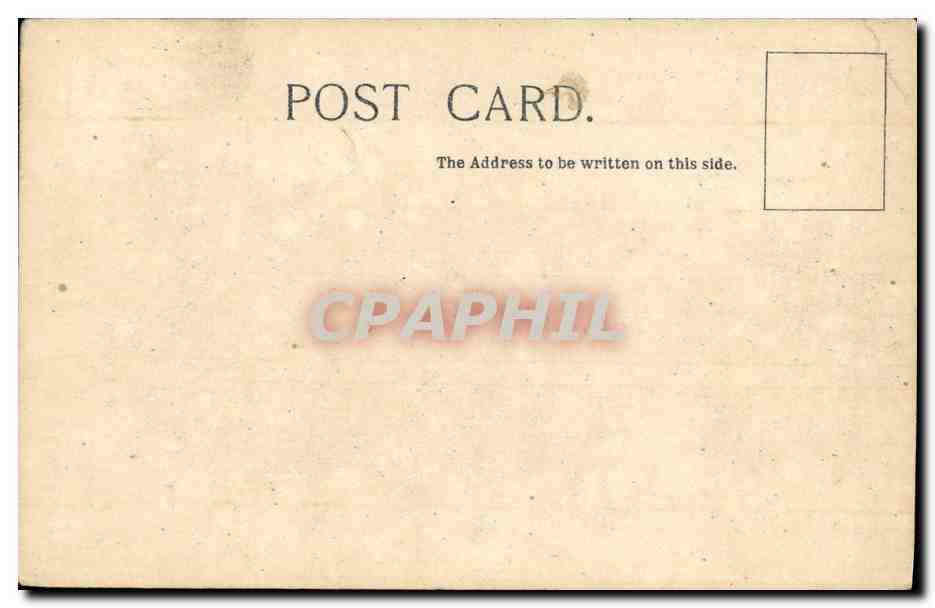 CPA Bateau Guerre HMs Renown Talking to the TErrible  — Verso