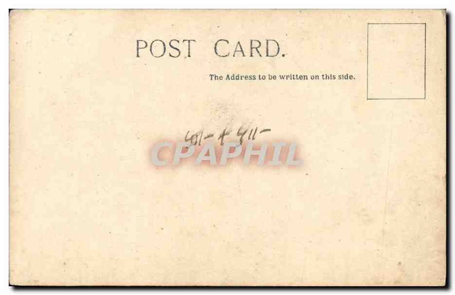 CPA Bateau Guerre HMs Renown Heliographing to the Terrible  — Verso