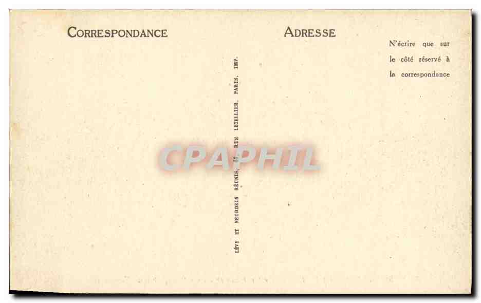 CPA Bateau Guerre Republique Croiseur de 1ere classe — Verso