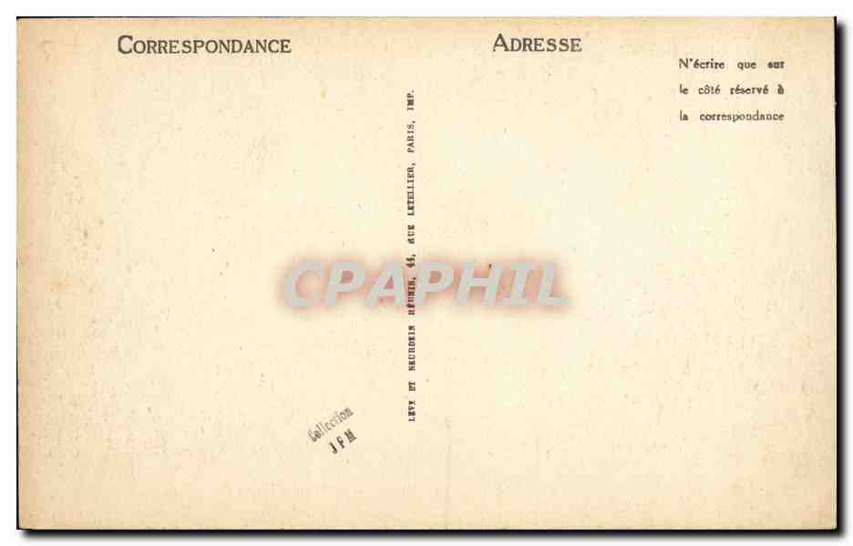 CPA Bateau Guerre Republique Croiseur de 1ere classe — Verso
