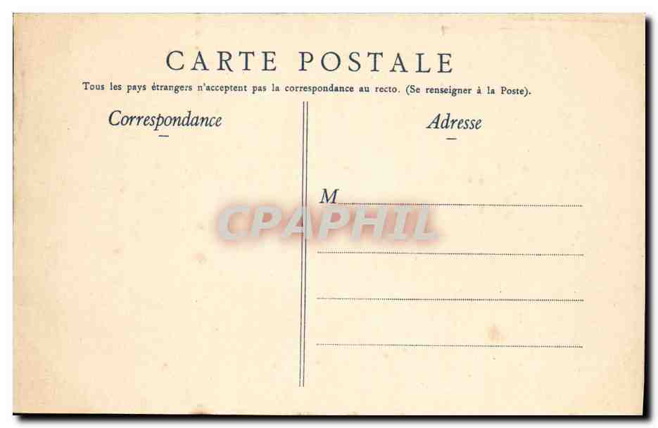Le « Requin », Garde-Côtes cuirassé — A. Bongault, n° 447 — Verso