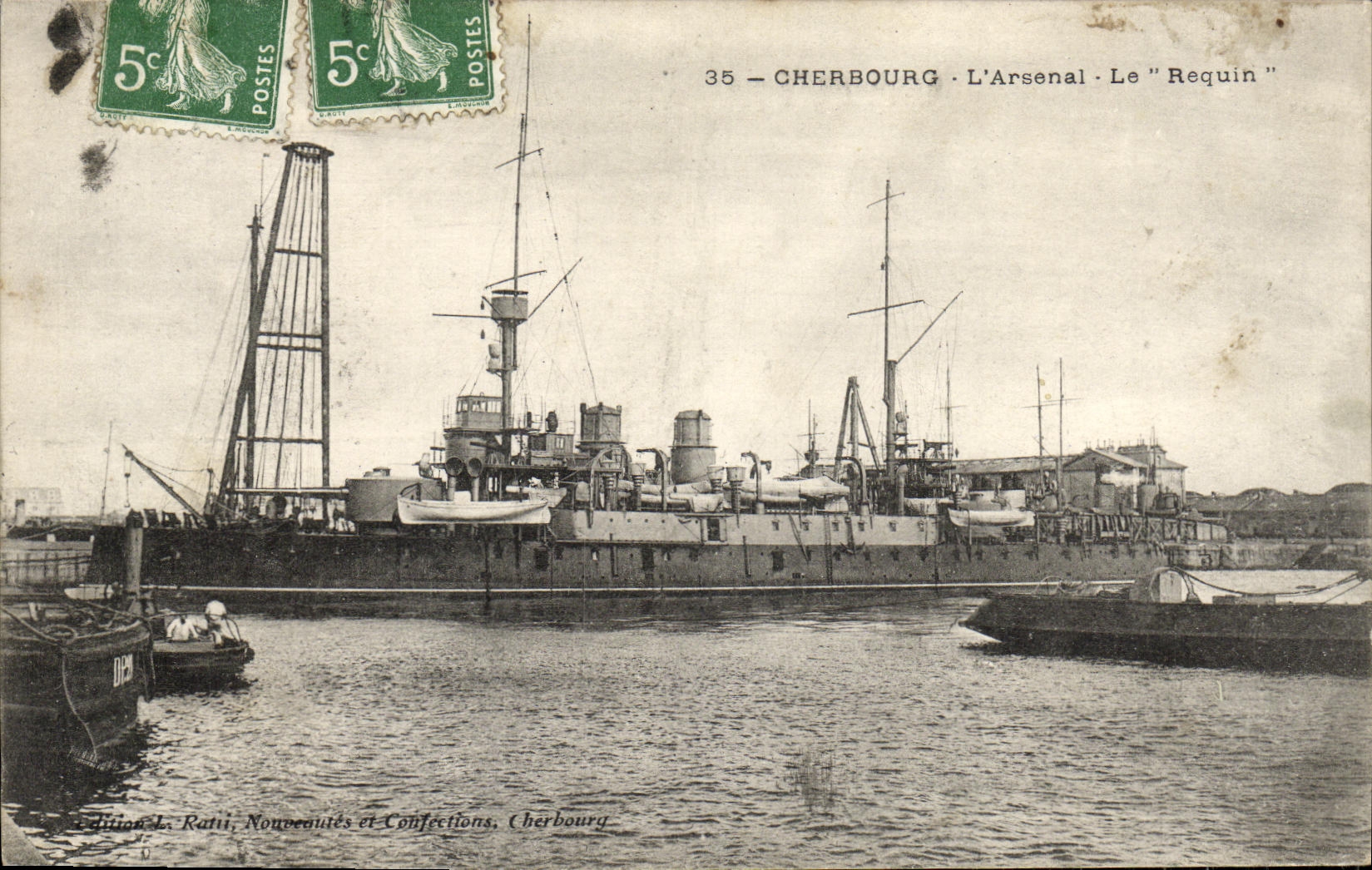 Cherbourg - L'Arsenal - Le "Requin"