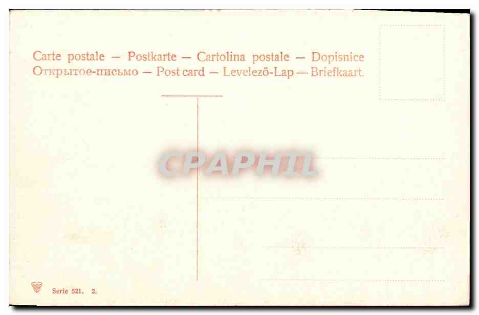 CPA Bateau Guerre Cuirasse d escadre Retvisna Russie — Verso