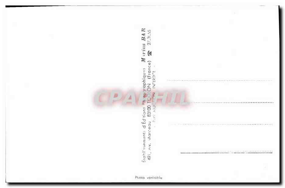 CPM Bateau Guerre Rhin Batiment de soutine logistique 1978 — Verso