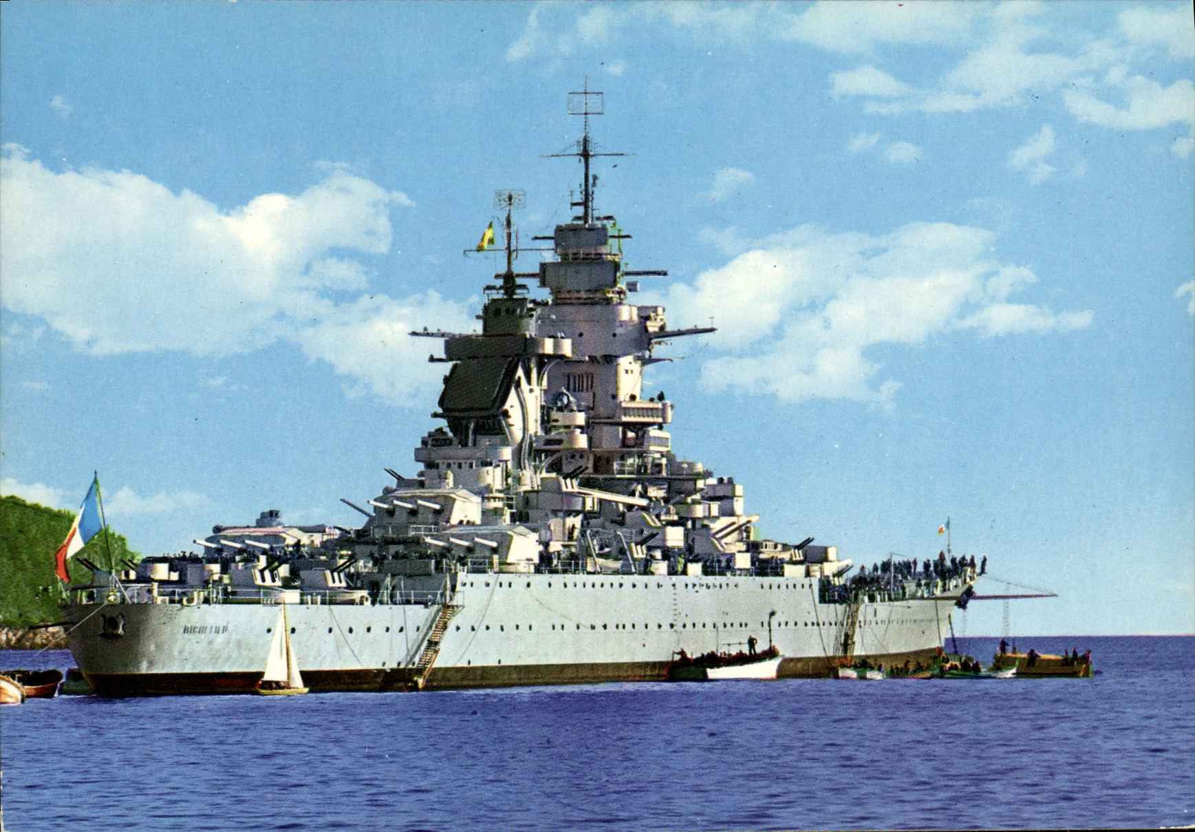 Le Richelieu au mouillage — Éditions S.E.P.T. — n° 74/73