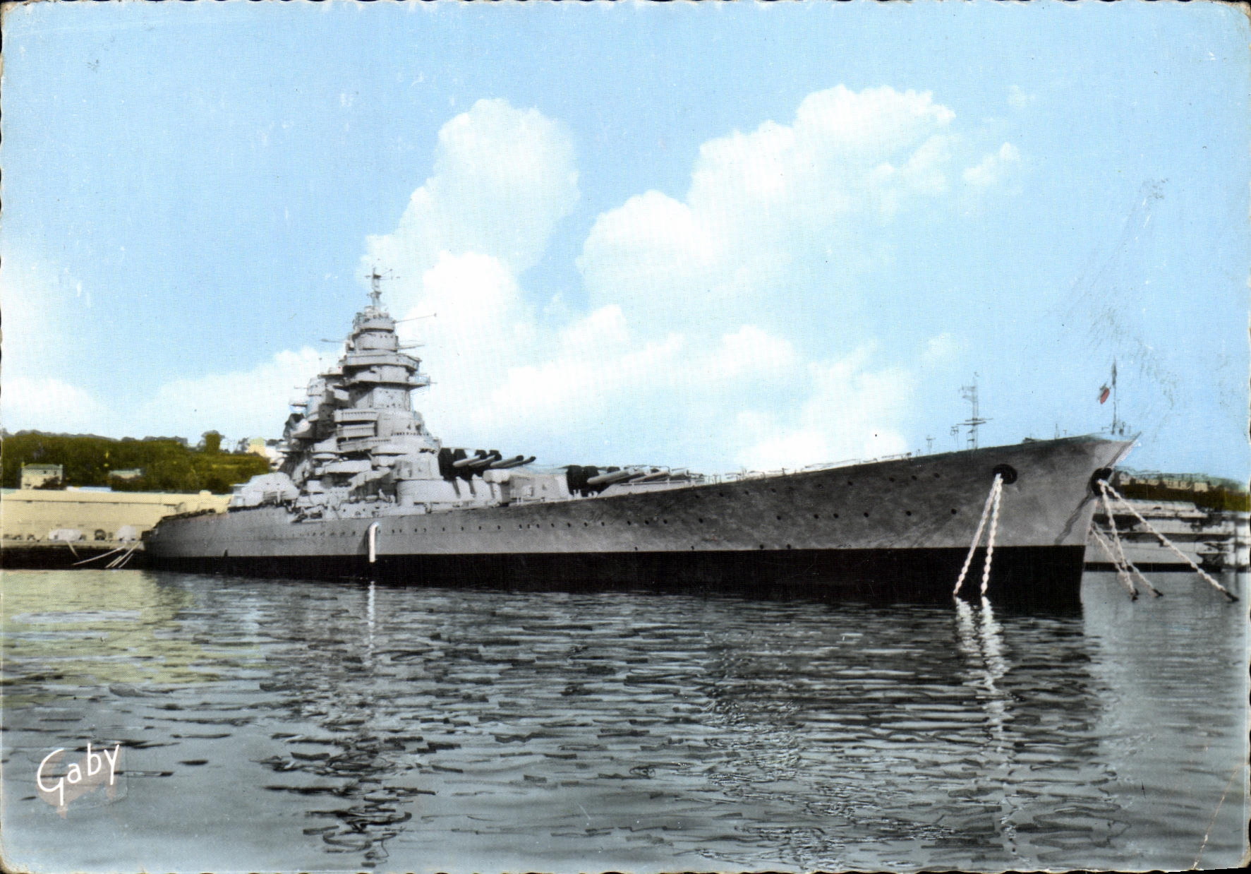 CPM Bateau Guerre Le Richelieu