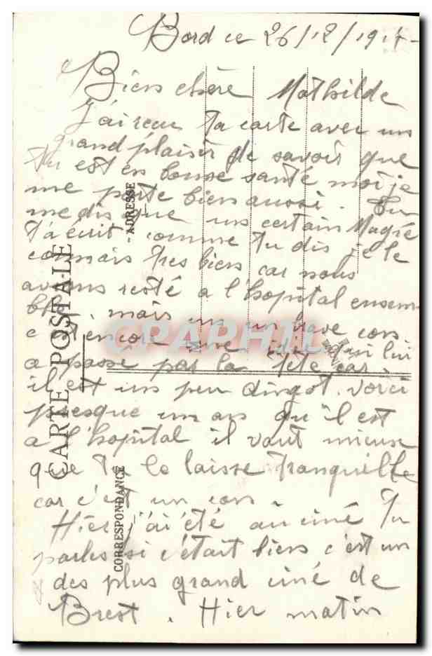 Le Saint-Louis, Cuirassé d'Escadre — Marine Militaire — n°53 — Verso