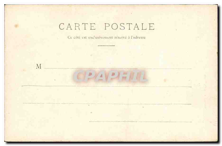 CPA Bateau Guerre Saint Louis Croiseur de 1er rang — Verso