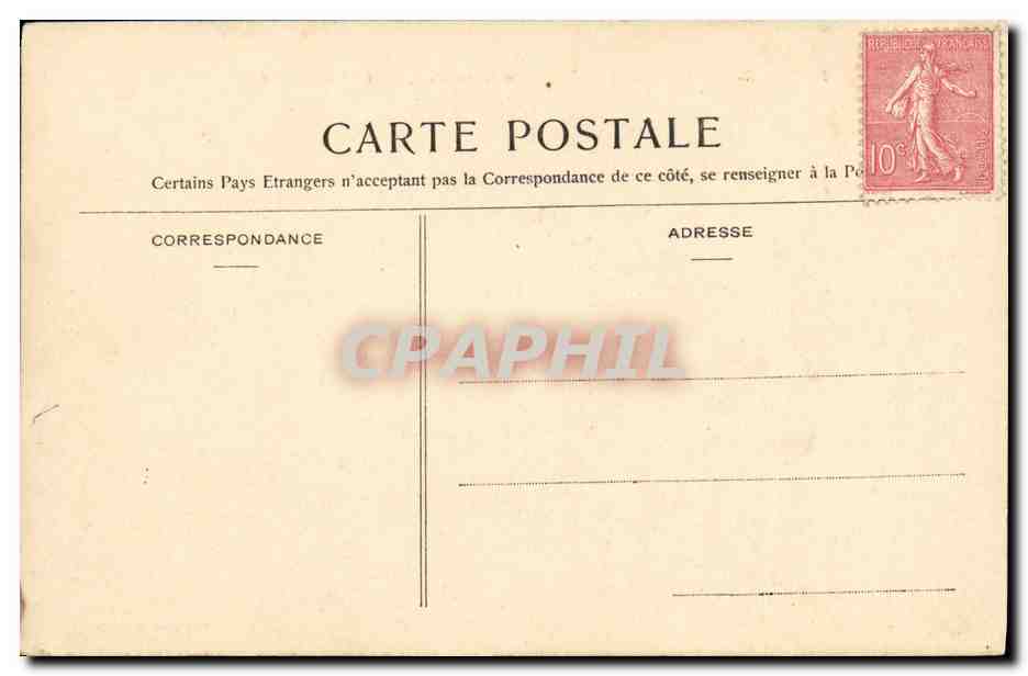 CPA Bateau Guerre arbacane Contre torpilleur d escadre — Verso