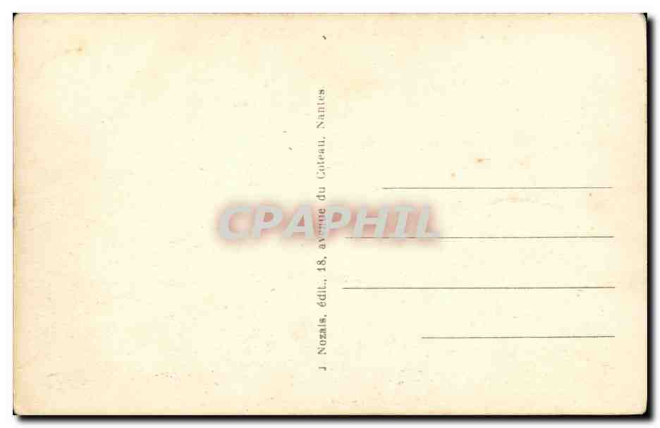 CPA Bateau Guerre L aviso Savorgnan de Brazza — Verso